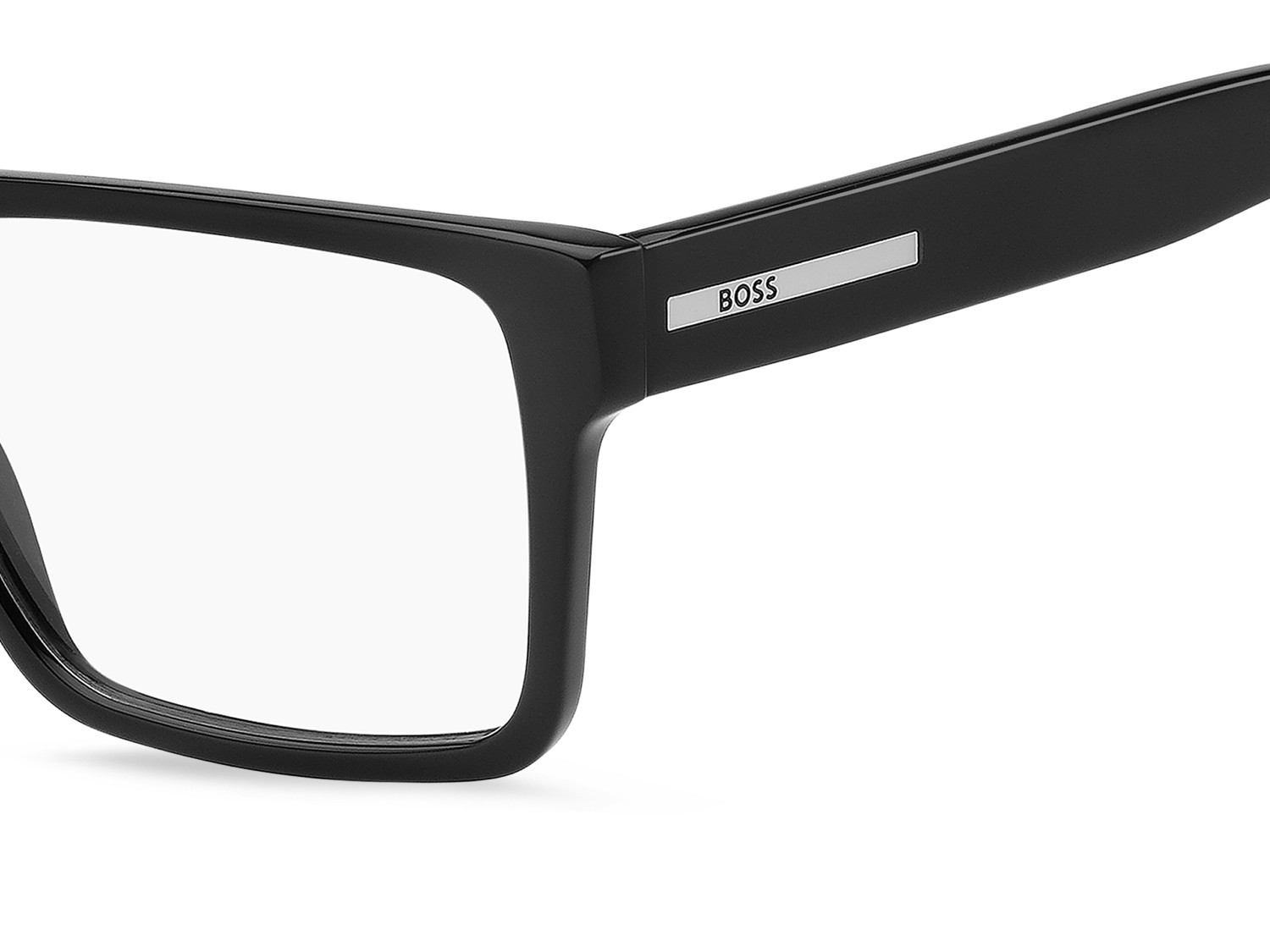 Eyeglasses Hugo Boss 1897 111772 807 color black shape rectangle 