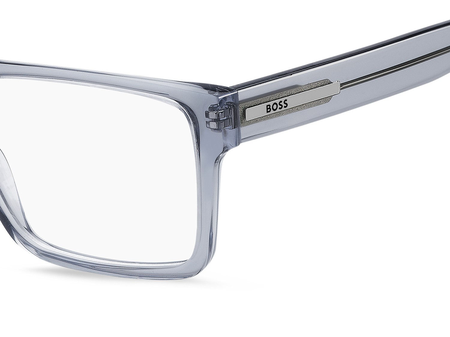 Eyeglasses Hugo Boss 1897 111772 PJP color blue shape rectangle 