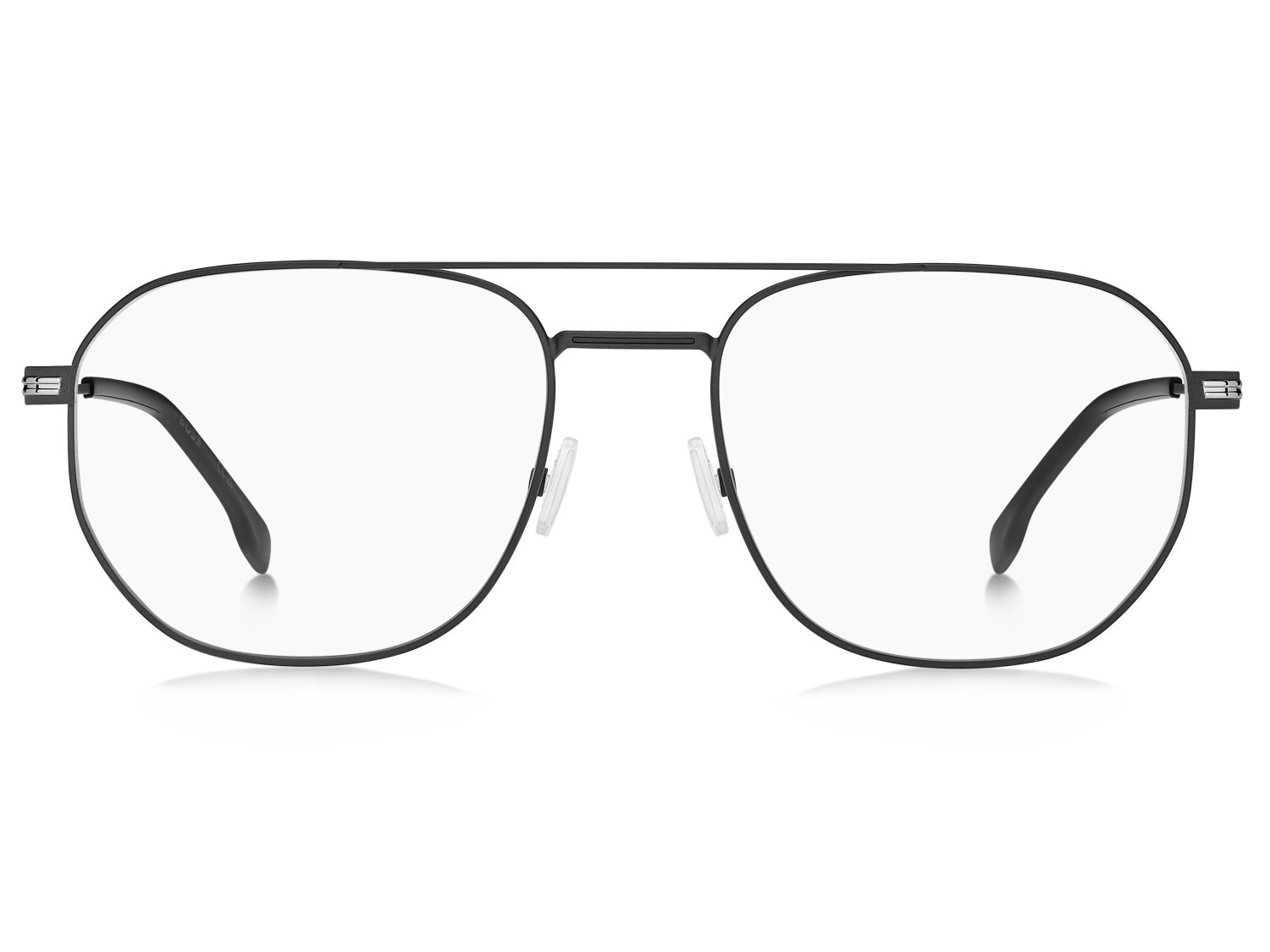 Occhiali da vista Hugo Boss 1892 111774 P5I colore matte black palladium forma rotondo 