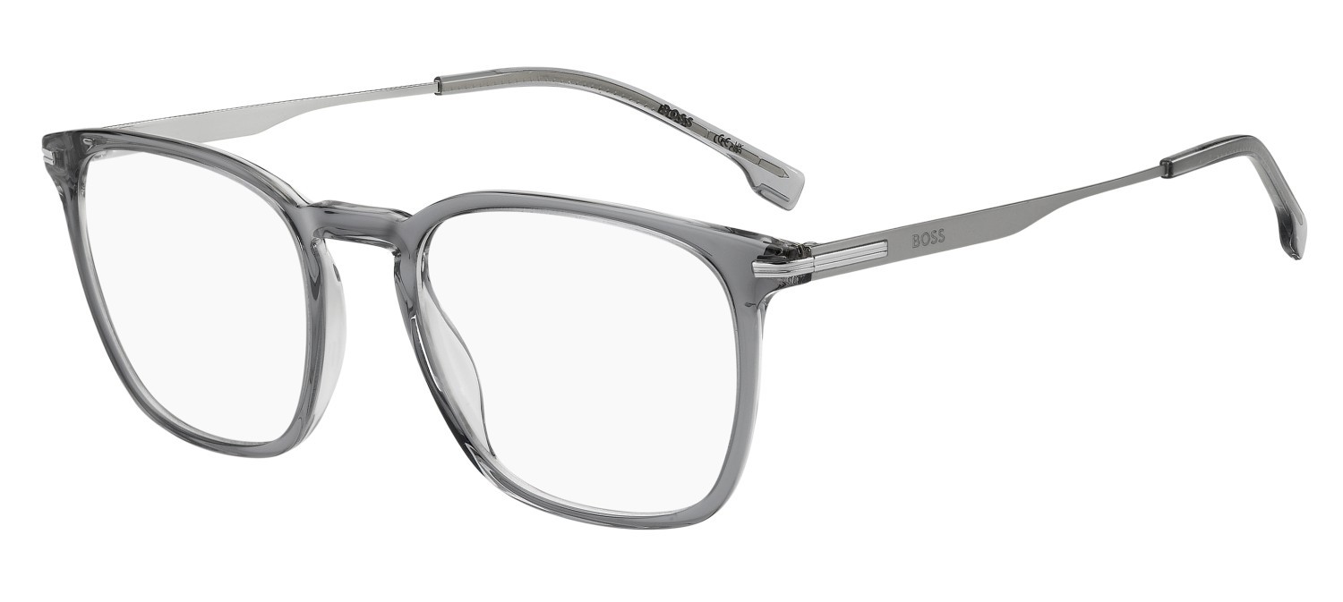 Eyeglasses Hugo Boss 1889 111778 FX8 color grey palladium shape square 