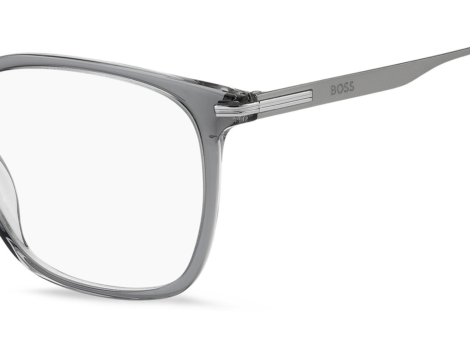 Eyeglasses Hugo Boss 1889 111778 FX8 color grey palladium shape square 