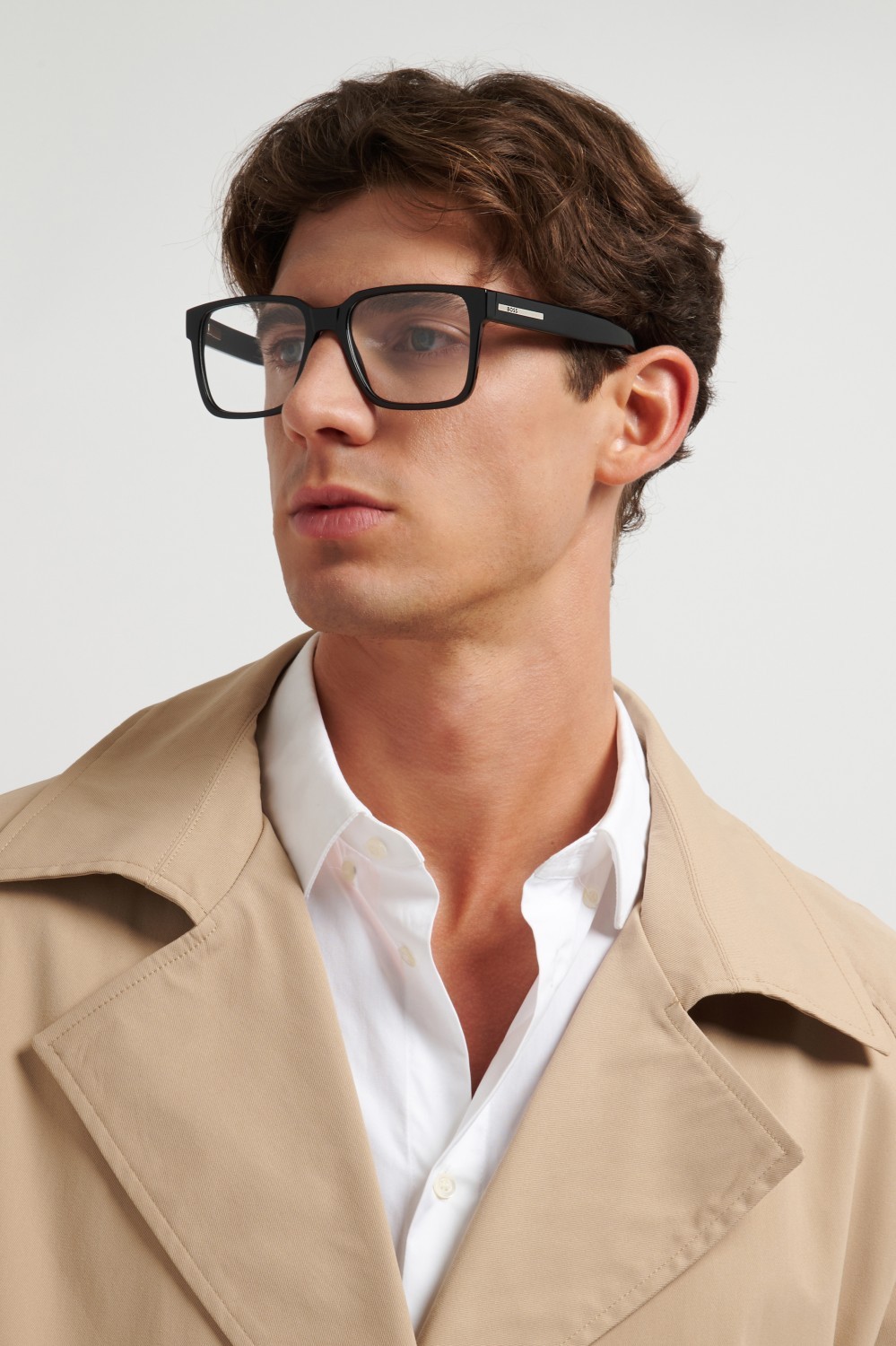 Eyeglasses Hugo Boss 1898 111779 807 color black shape square 
