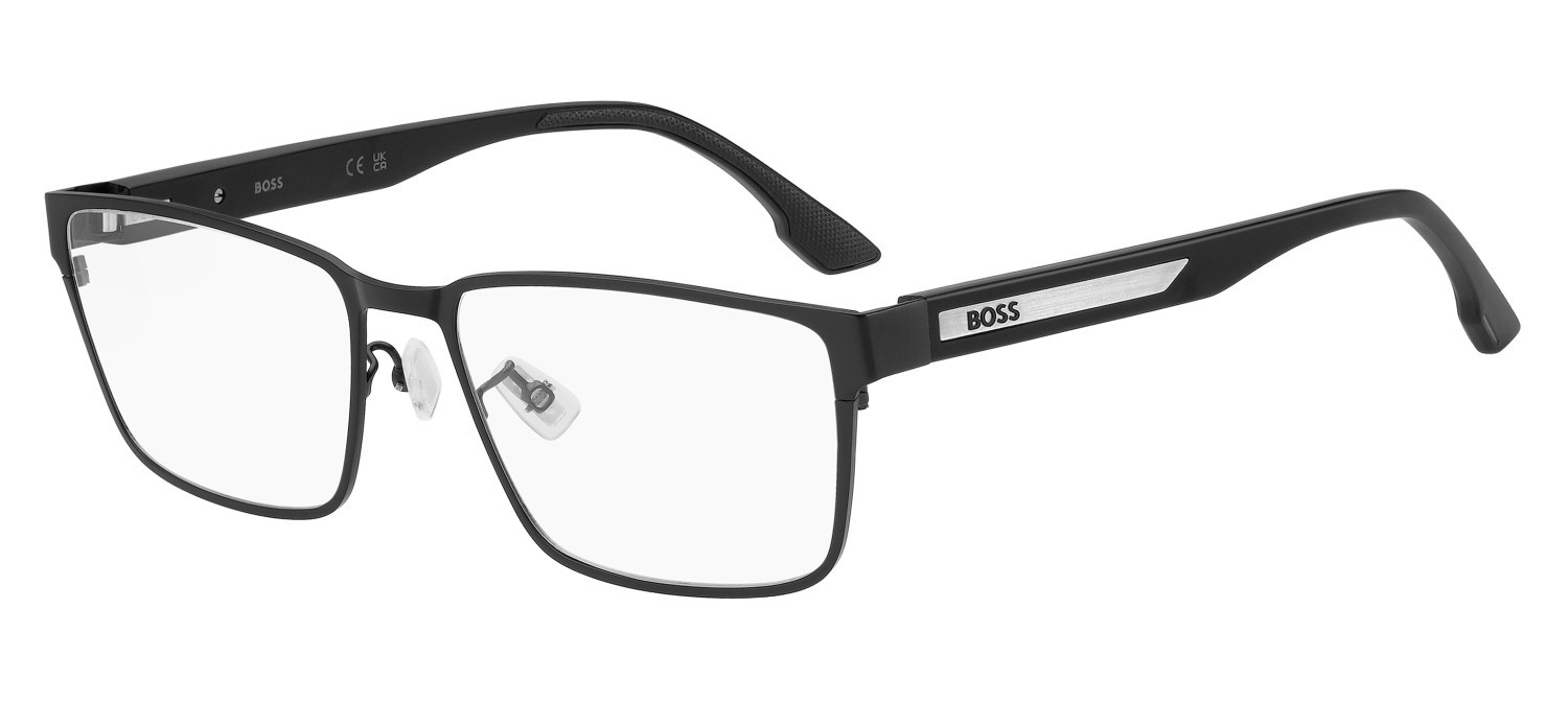 Eyeglasses Hugo Boss 1912/G 111785 003 color matte black shape rectangle 