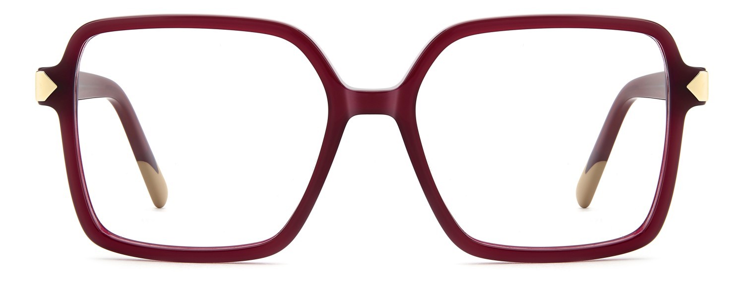 Brillen Missoni Mis 0288 111789 8CQ farbe cherry form quadratisch 