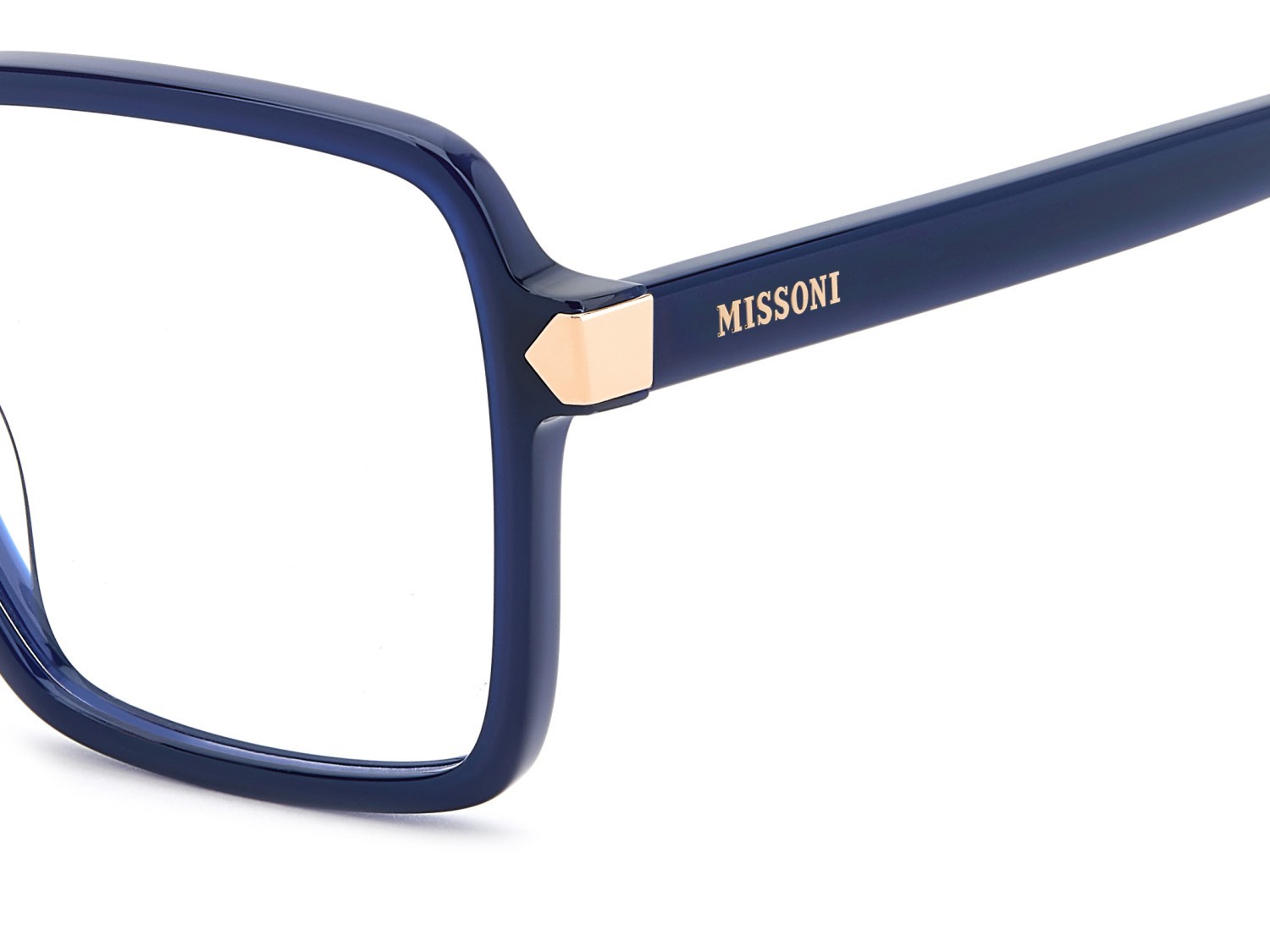 Occhiali da vista Missoni Mis 0288 111789 PJP colore blue forma quadrato 
