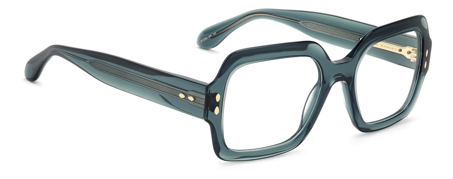 Occhiali da vista Isabel Marant Im 0253 111790 ZI9 colore teal forma quadrato 