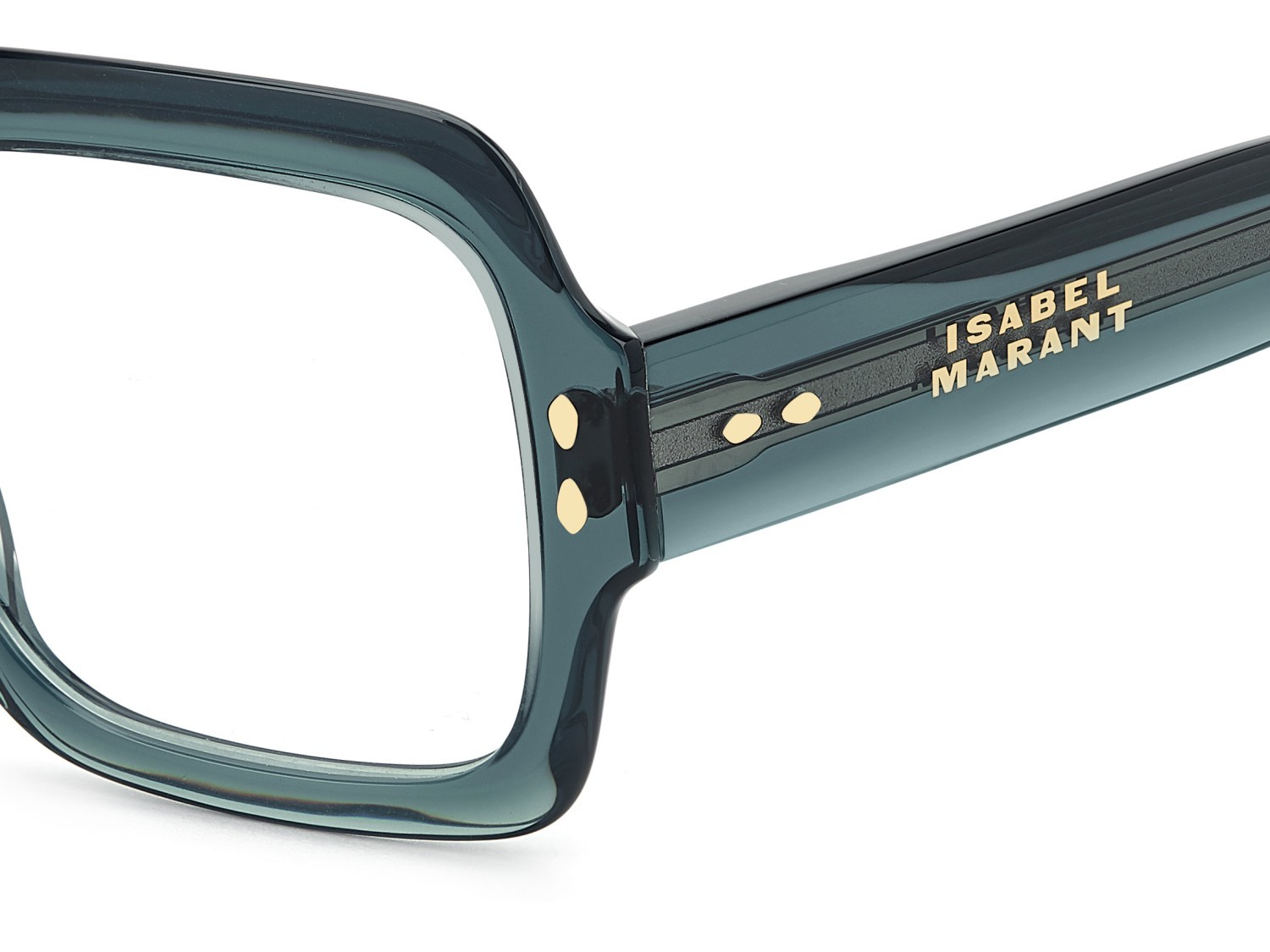 Occhiali da vista Isabel Marant Im 0253 111790 ZI9 colore teal forma quadrato 