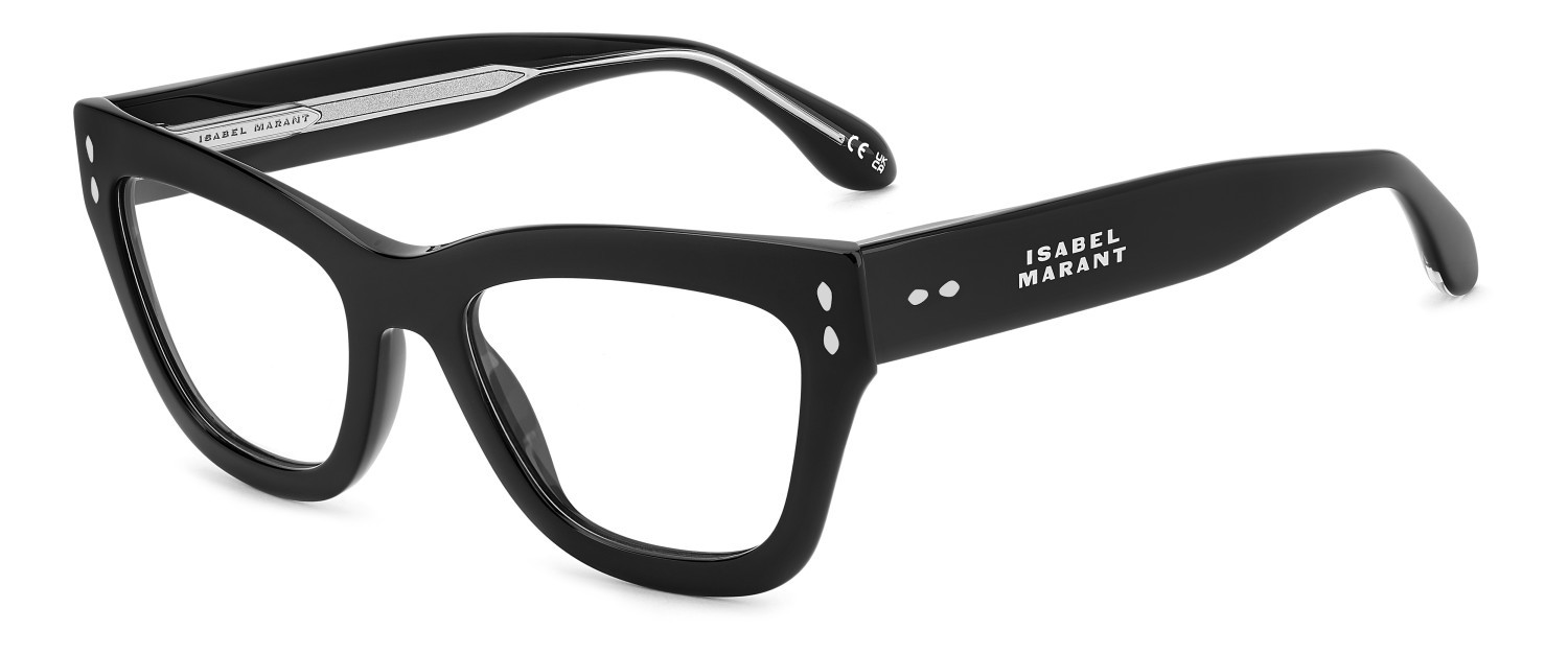 Eyeglasses Isabel Marant Im 0254 111792 807 color black shape cat eye 