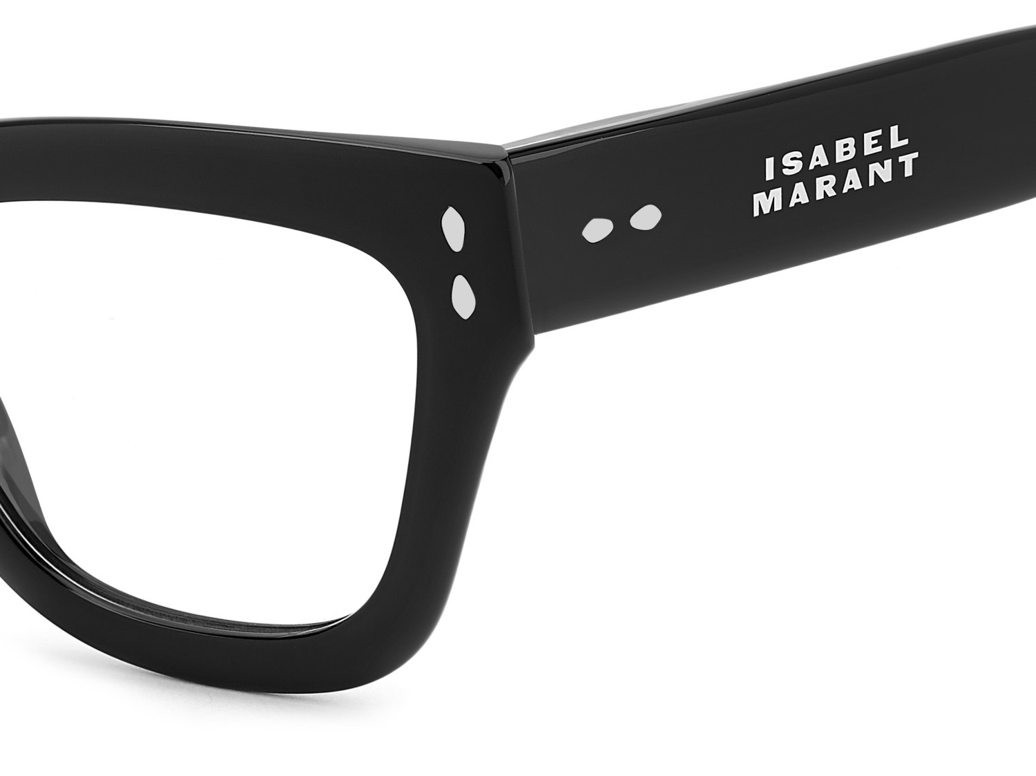 Eyeglasses Isabel Marant Im 0254 111792 807 color black shape cat eye 