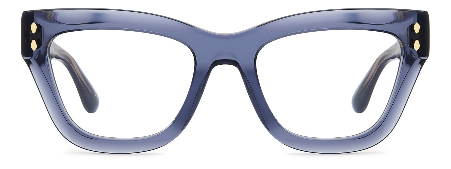 Eyeglasses Isabel Marant Im 0254 111792 PJP color blue shape cat eye 