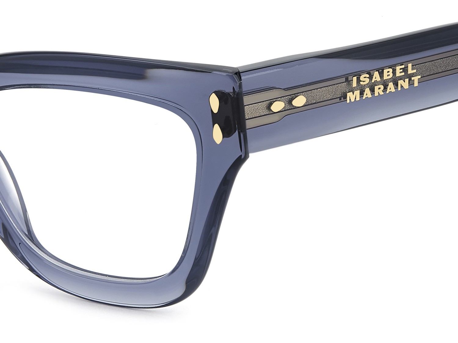 Eyeglasses Isabel Marant Im 0254 111792 PJP color blue shape cat eye 