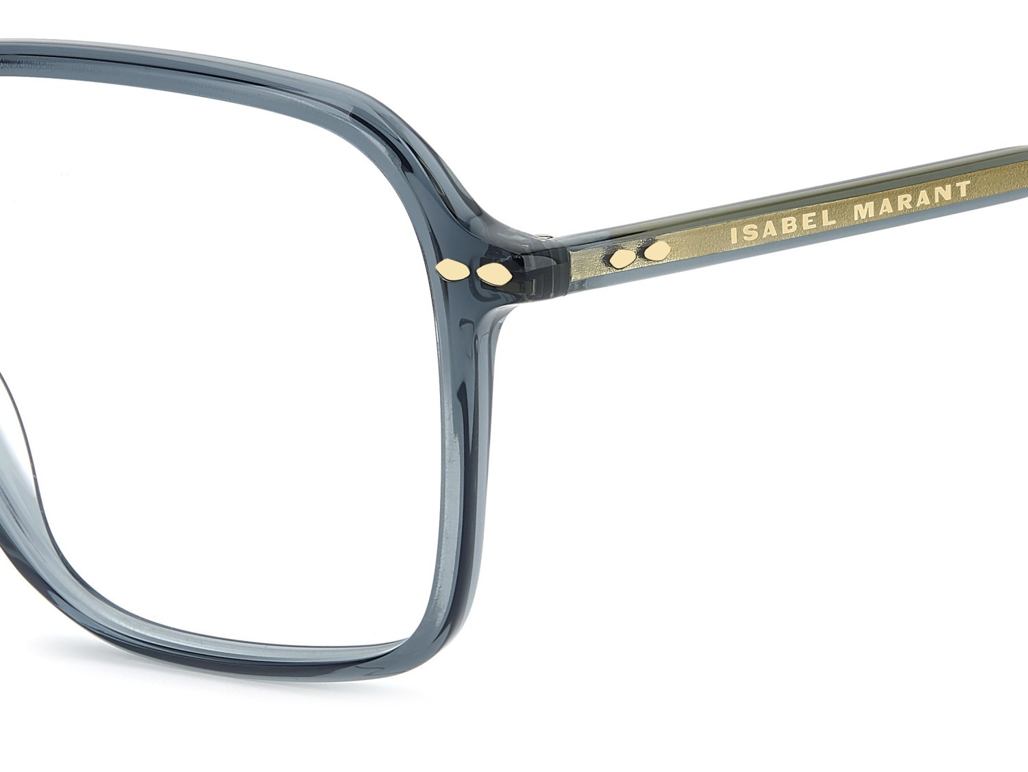 Eyeglasses Isabel Marant Im 0260 111793 ZI9 color teal shape square 