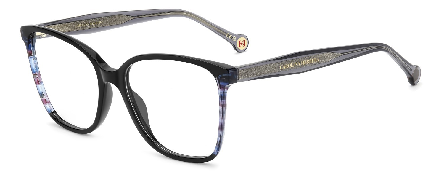Occhiali da vista Carolina Herrera Her 0392 111794 807 colore black forma quadrato 