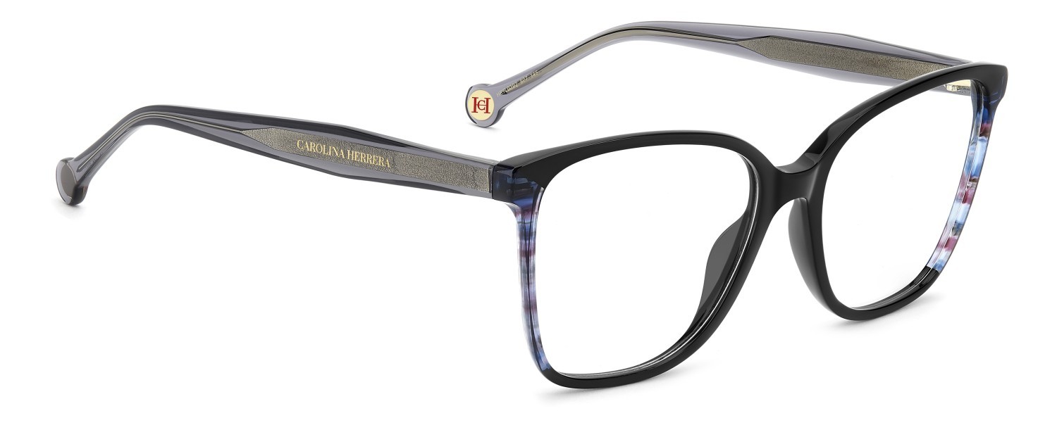 Occhiali da vista Carolina Herrera Her 0392 111794 807 colore black forma quadrato 