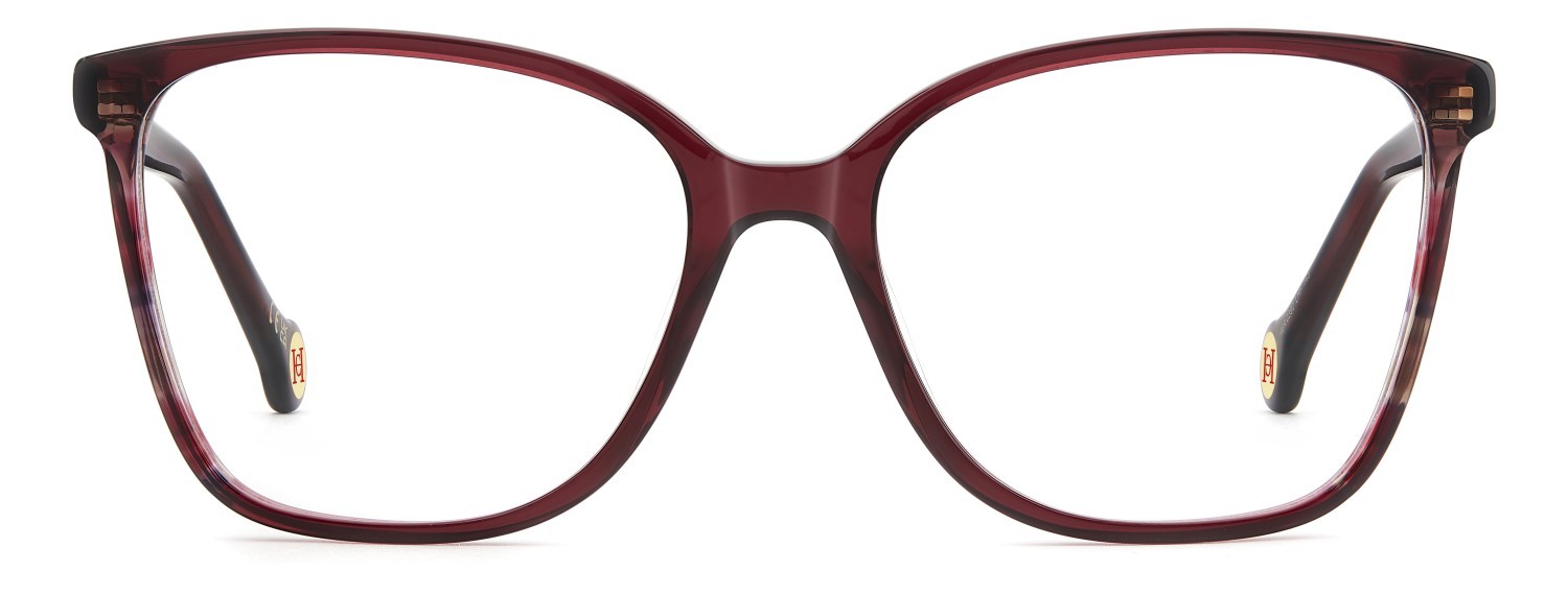 Occhiali da vista Carolina Herrera Her 0392 111794 LHF colore burgundy 2 forma quadrato 