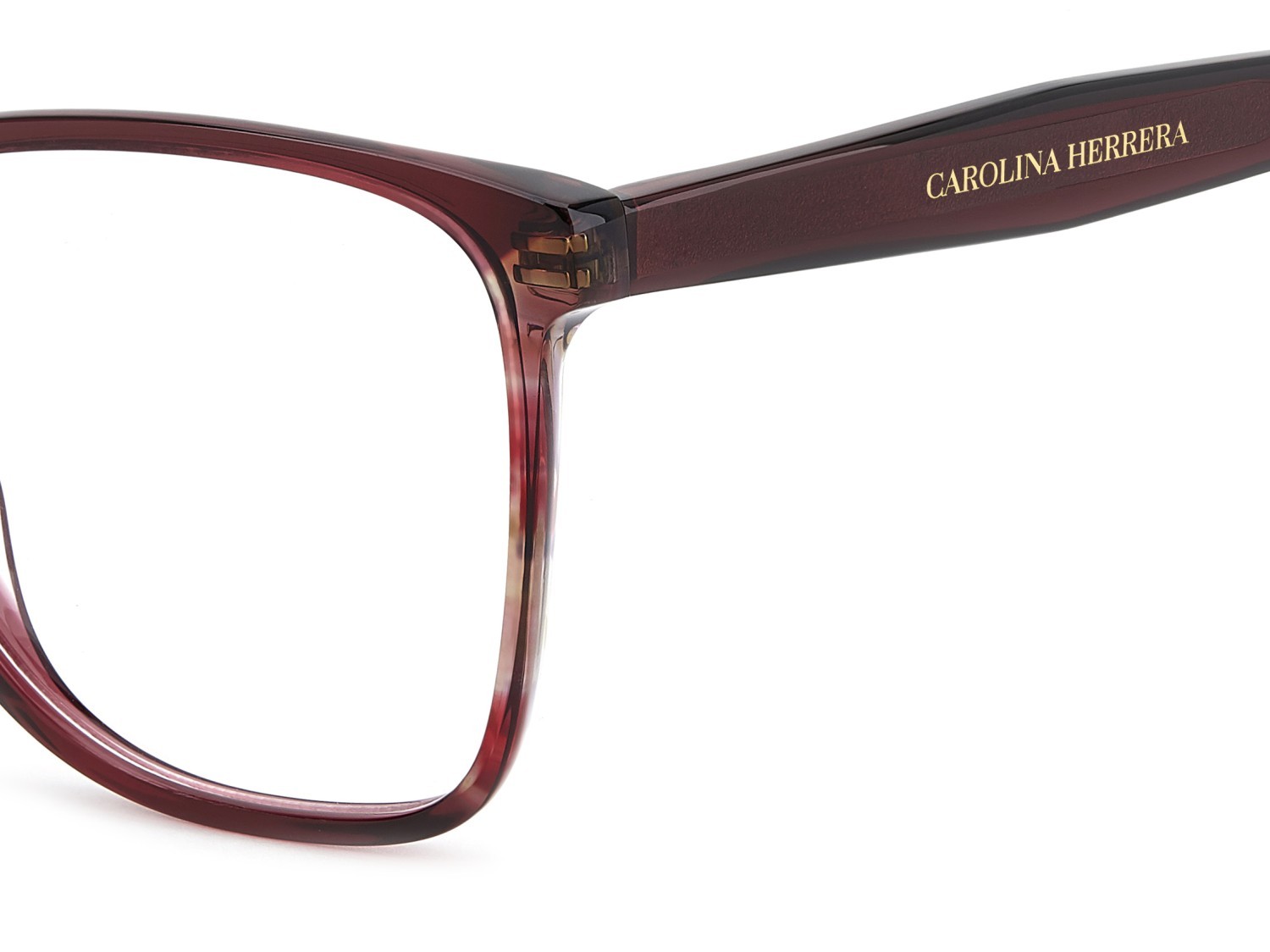Occhiali da vista Carolina Herrera Her 0392 111794 LHF colore burgundy 2 forma quadrato 