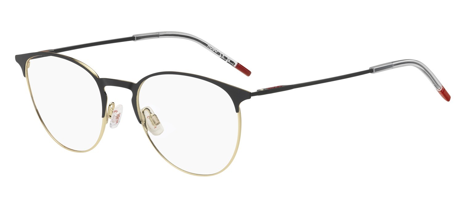 Eyeglasses Hugo Hg 1408 111804 2M2 color black gold shape pantos 