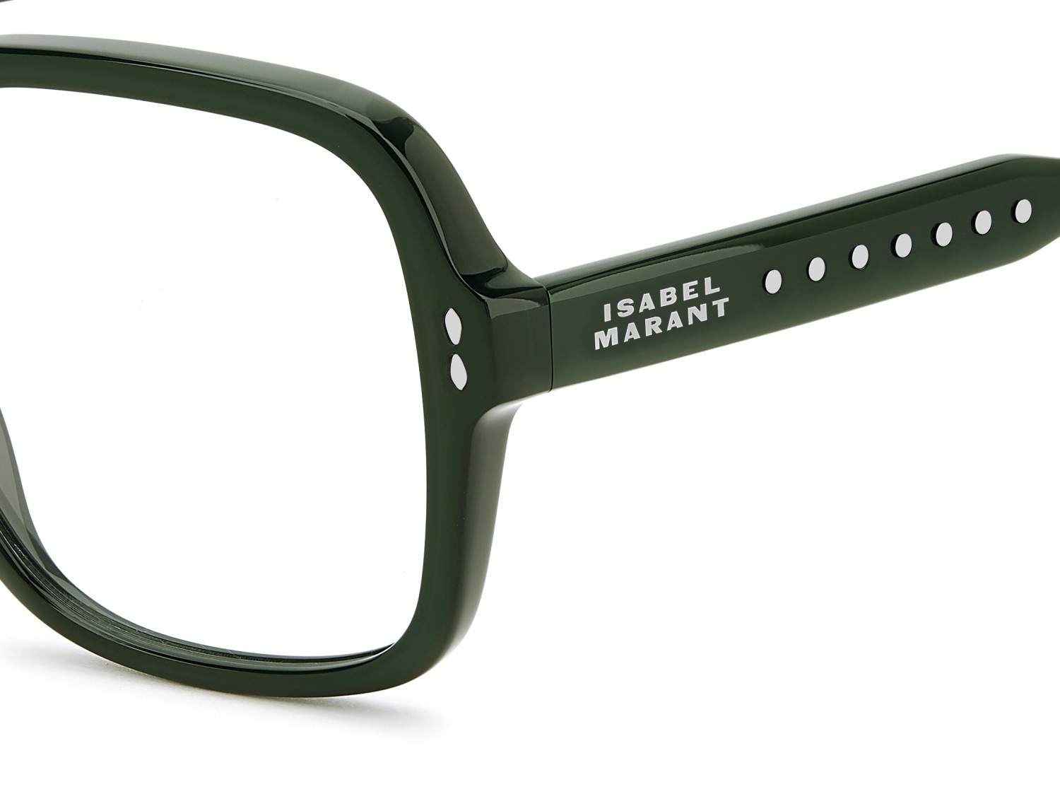 Eyeglasses Isabel Marant Im 0257 111806 1ED color green shape square 