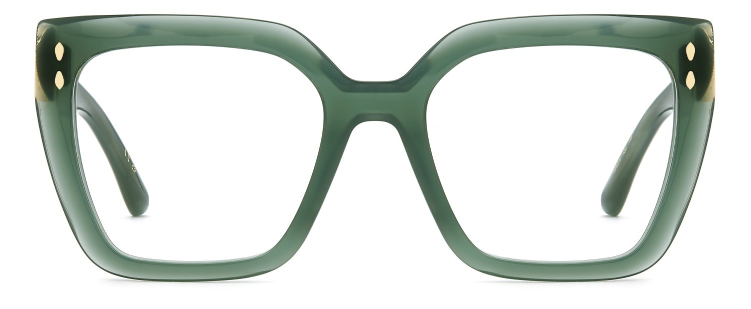 Eyeglasses Isabel Marant Im 0249 111807 1ED color green shape cat eye 