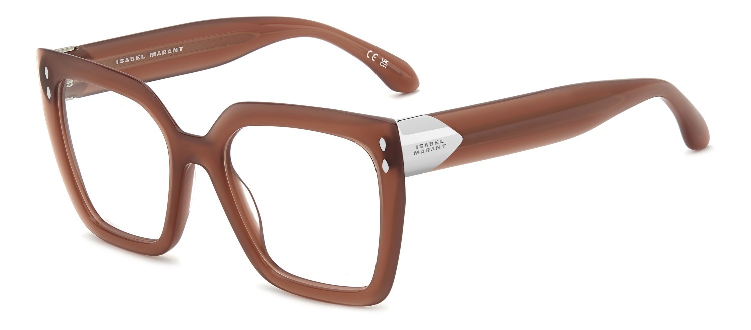 Eyeglasses Isabel Marant Im 0249 111807 2LF color brick shape cat eye 