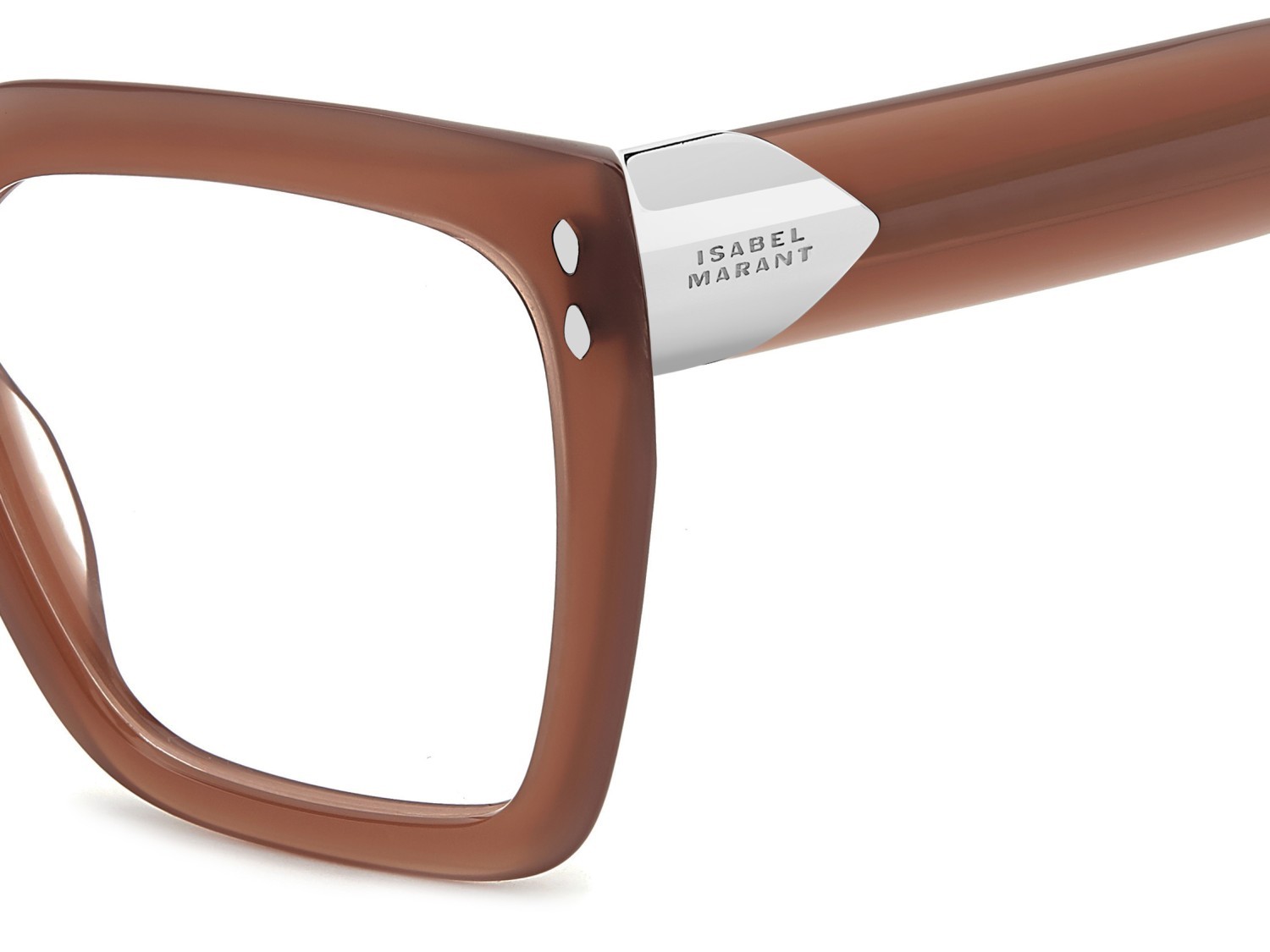 Eyeglasses Isabel Marant Im 0249 111807 2LF color brick shape cat eye 