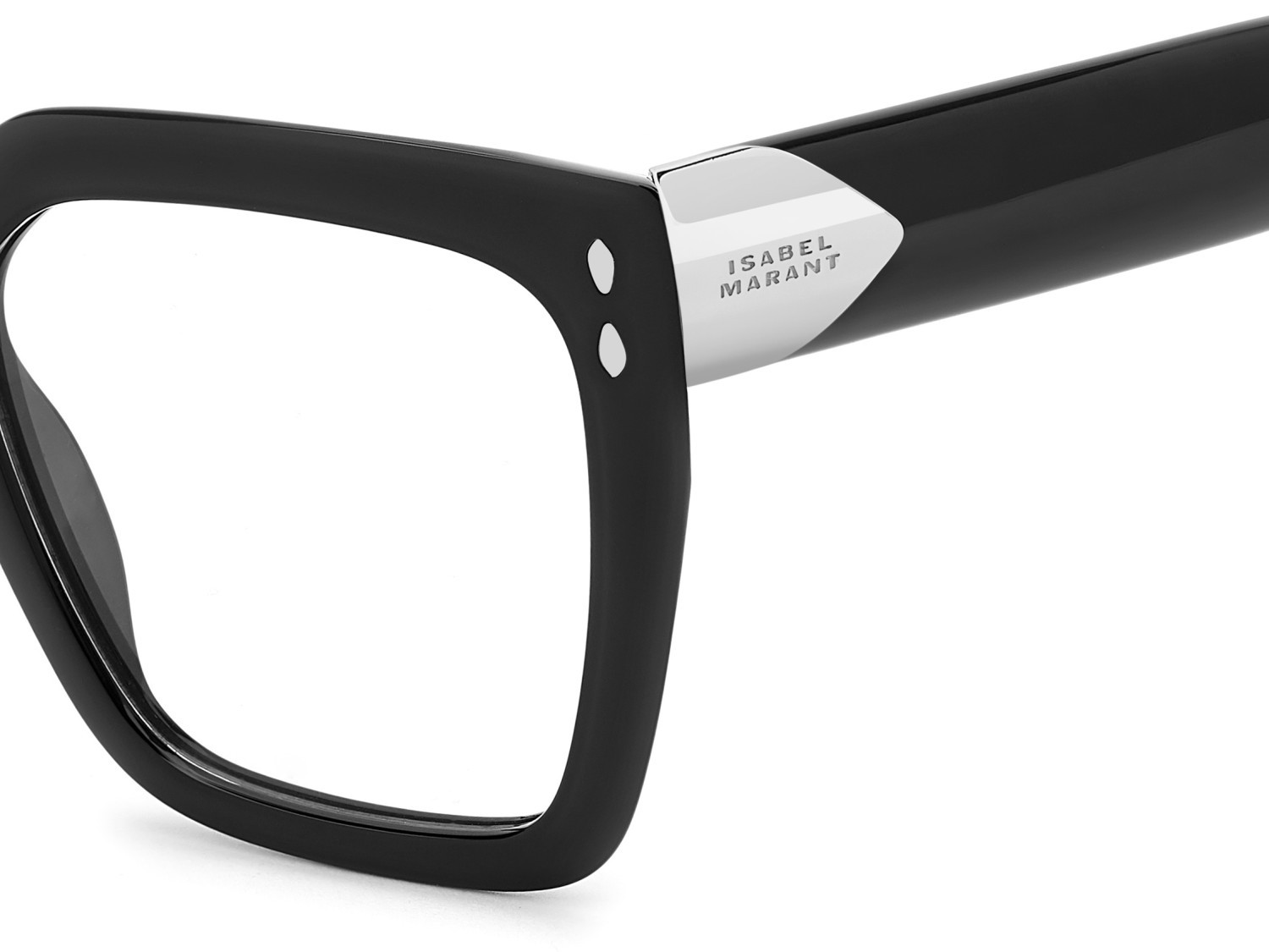 Eyeglasses Isabel Marant Im 0249 111807 807 color black shape cat eye 