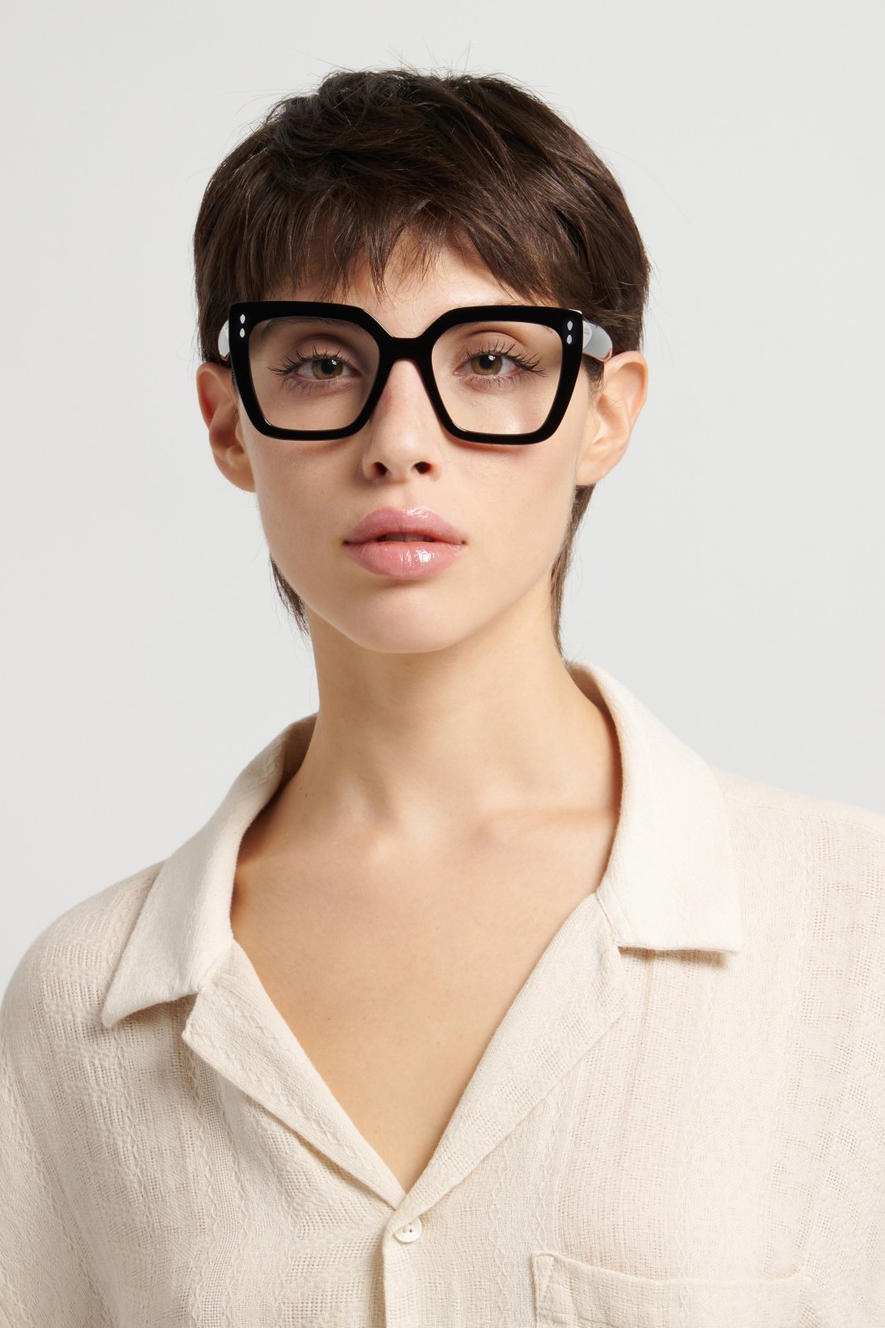 Eyeglasses Isabel Marant Im 0249 111807 807 color black shape cat eye 
