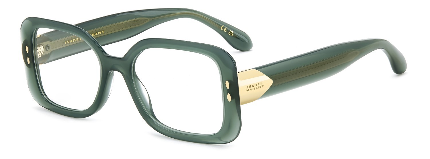 Eyeglasses Isabel Marant Im 0250 111808 1ED color green shape rectangle 