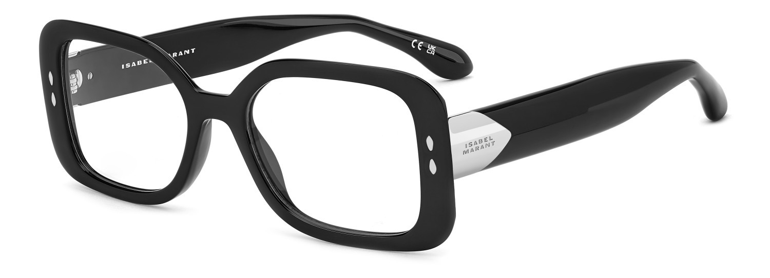 Eyeglasses Isabel Marant Im 0250 111808 807 color black shape rectangle 