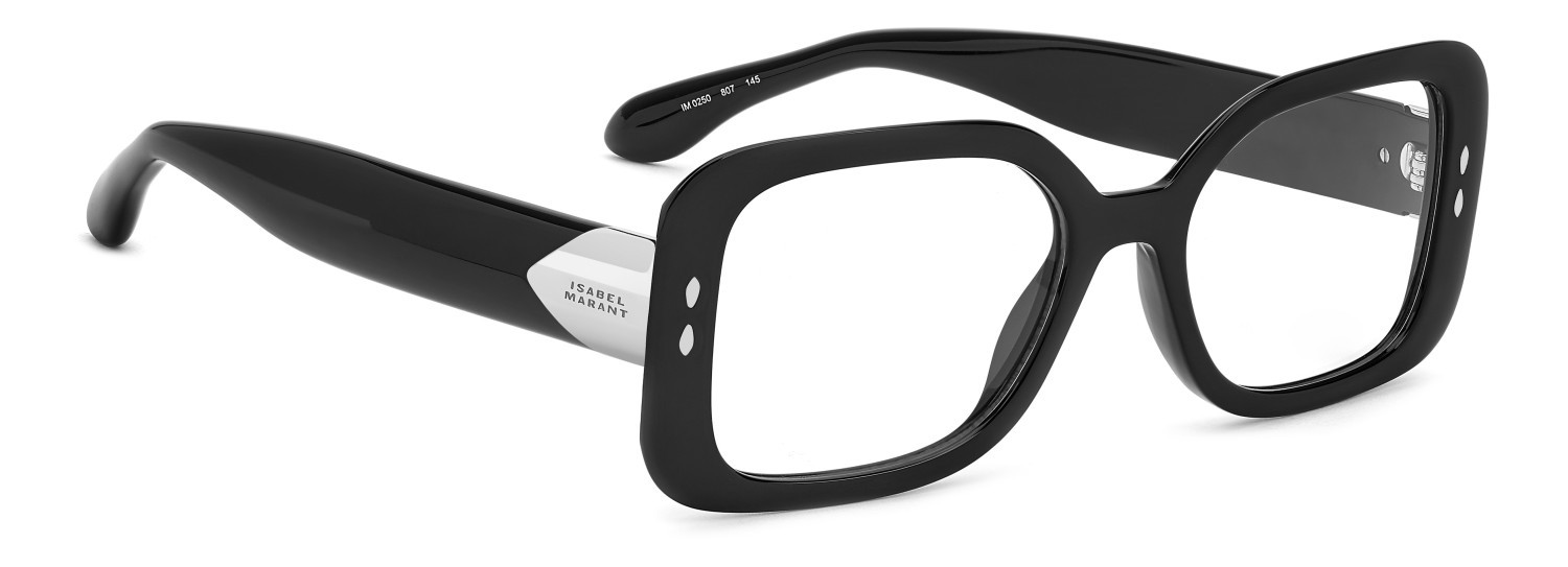 Eyeglasses Isabel Marant Im 0250 111808 807 color black shape rectangle 