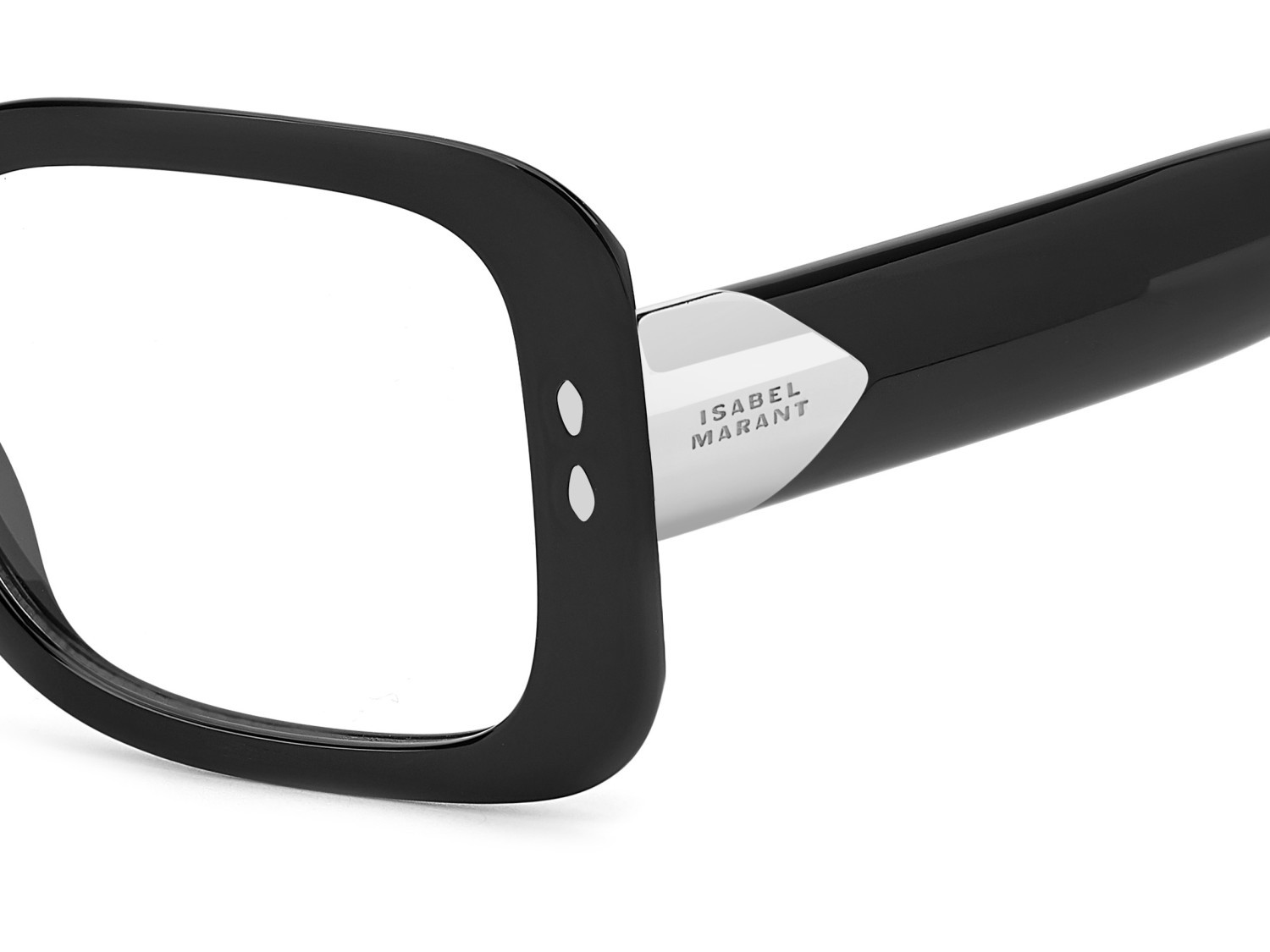 Eyeglasses Isabel Marant Im 0250 111808 807 color black shape rectangle 
