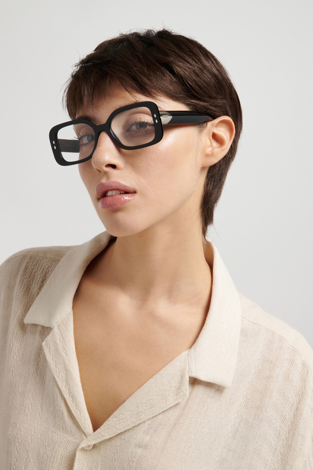 Eyeglasses Isabel Marant Im 0250 111808 807 color black shape rectangle 
