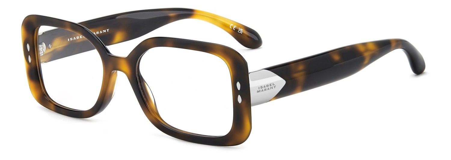 Eyeglasses Isabel Marant Im 0250 111808 WR9 color brown havana shape rectangle 