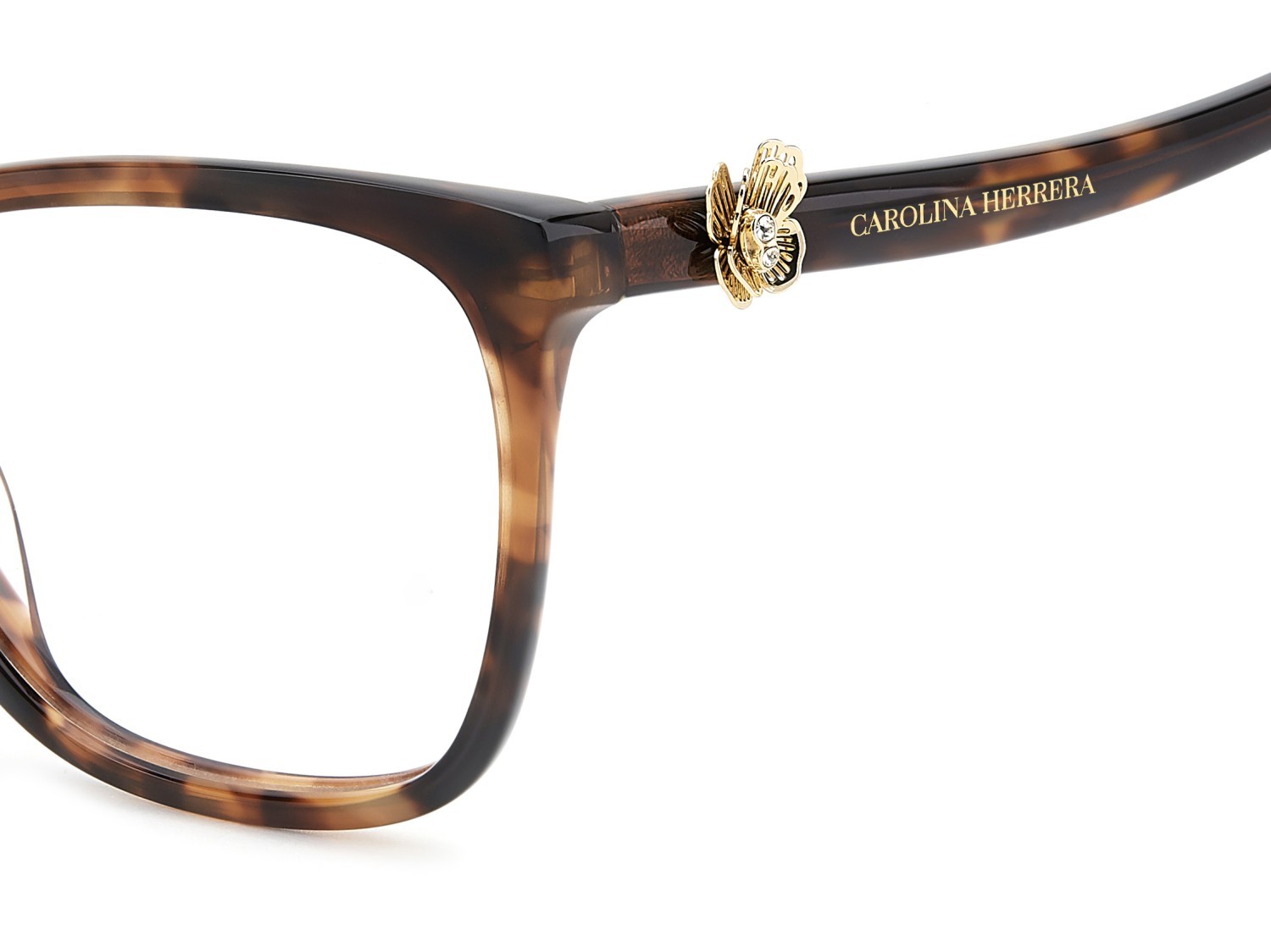 Occhiali da vista Carolina Herrera Her 0395/G 111809 086 colore havana forma cat eye 