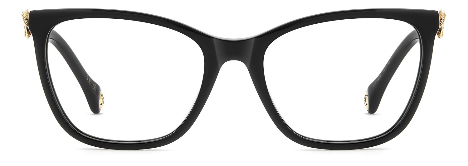 Occhiali da vista Carolina Herrera Her 0395/G 111809 807 colore black forma cat eye 