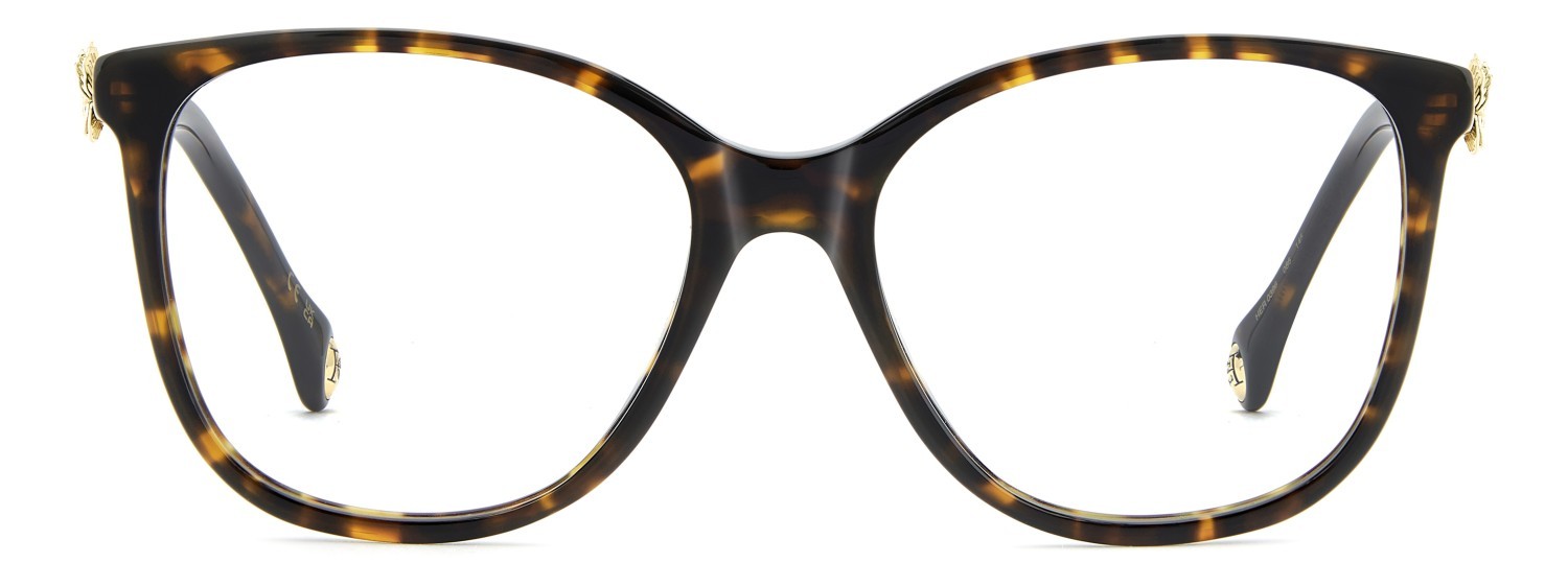 Eyeglasses Carolina Herrera Her 0396 111810 086 color havana shape square 