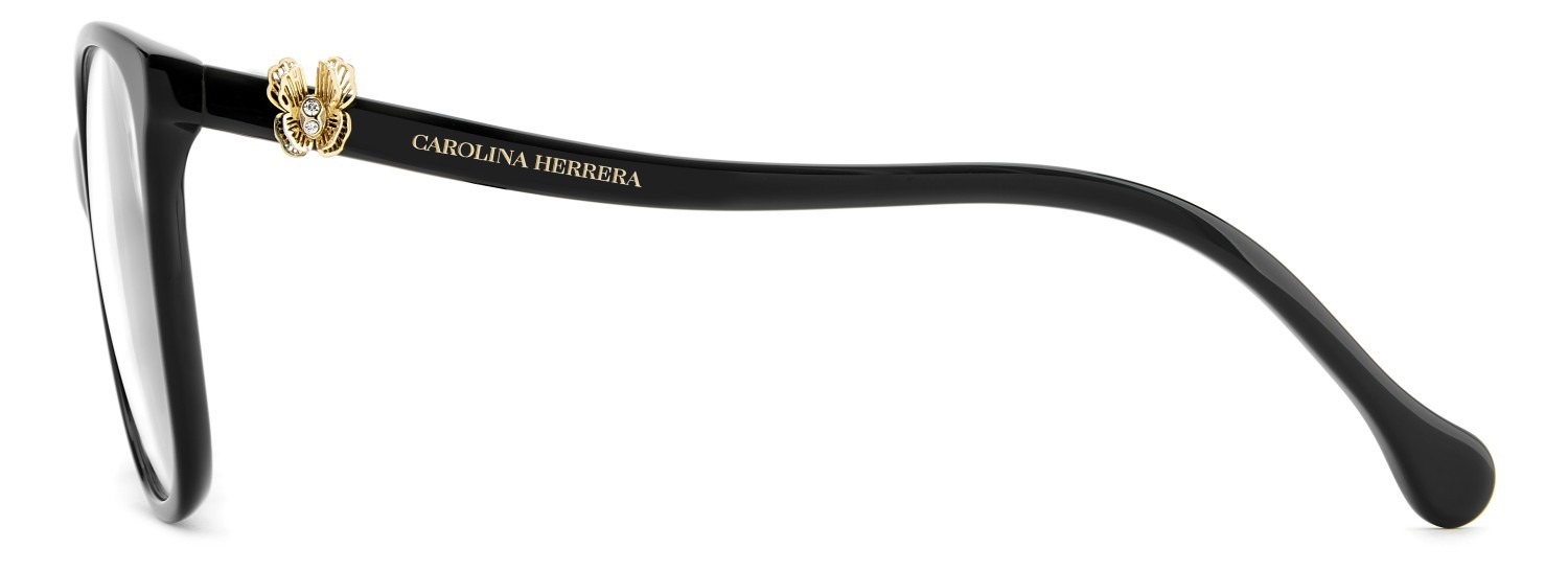 Occhiali da vista Carolina Herrera Her 0396 111810 807 colore black forma quadrato 