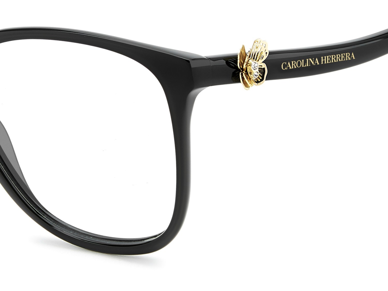 Occhiali da vista Carolina Herrera Her 0396 111810 807 colore black forma quadrato 