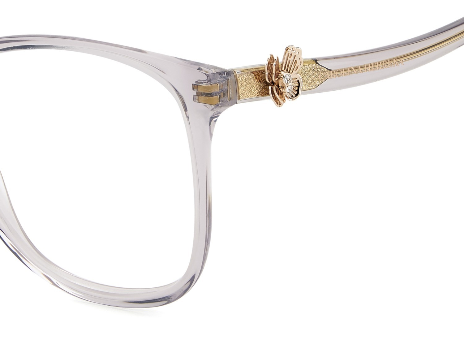 Occhiali da vista Carolina Herrera Her 0396 111810 KB7 colore grey forma quadrato 