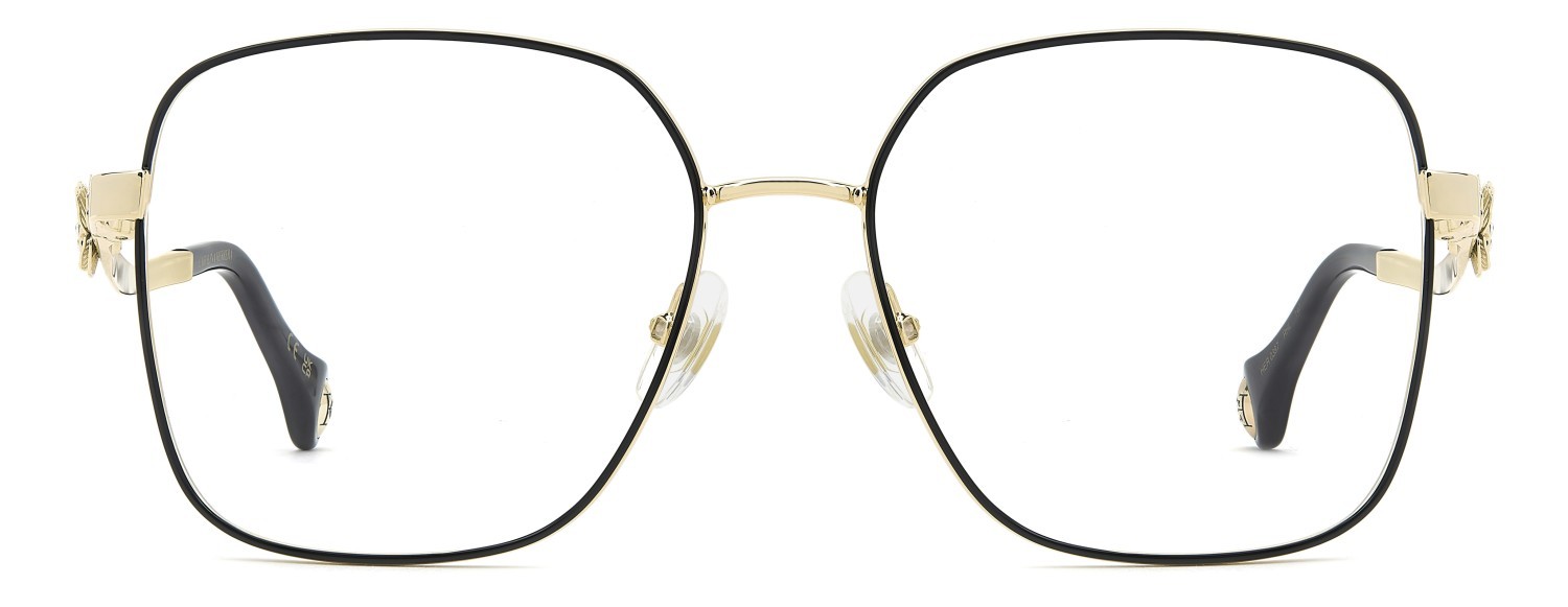 Occhiali da vista Carolina Herrera Her 0397 111811 RHL colore gold black 2 forma quadrato 