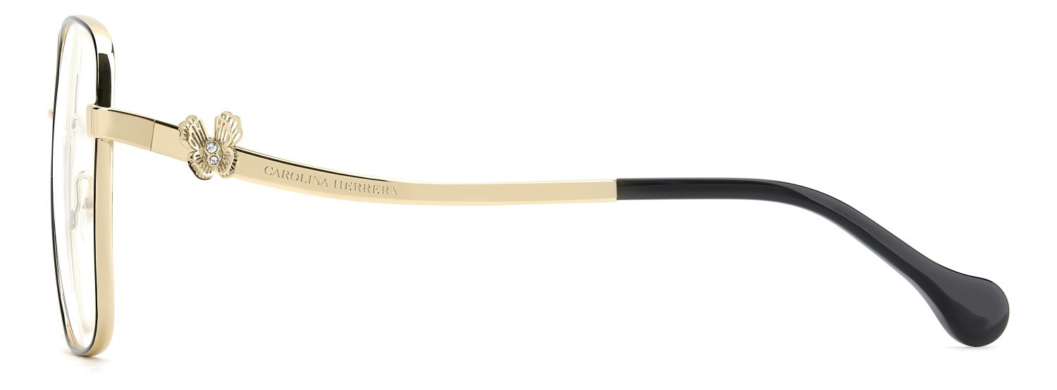 Occhiali da vista Carolina Herrera Her 0397 111811 RHL colore gold black 2 forma quadrato 