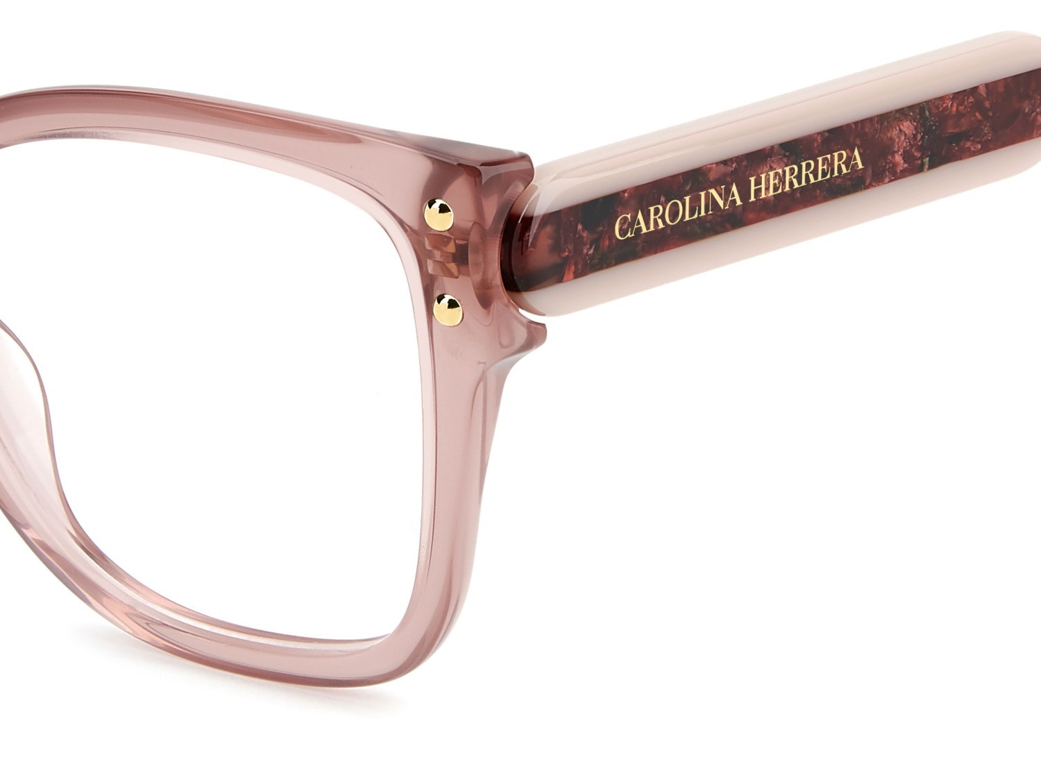 Occhiali da vista Carolina Herrera Her 0368 111814 35J colore pink forma quadrato 