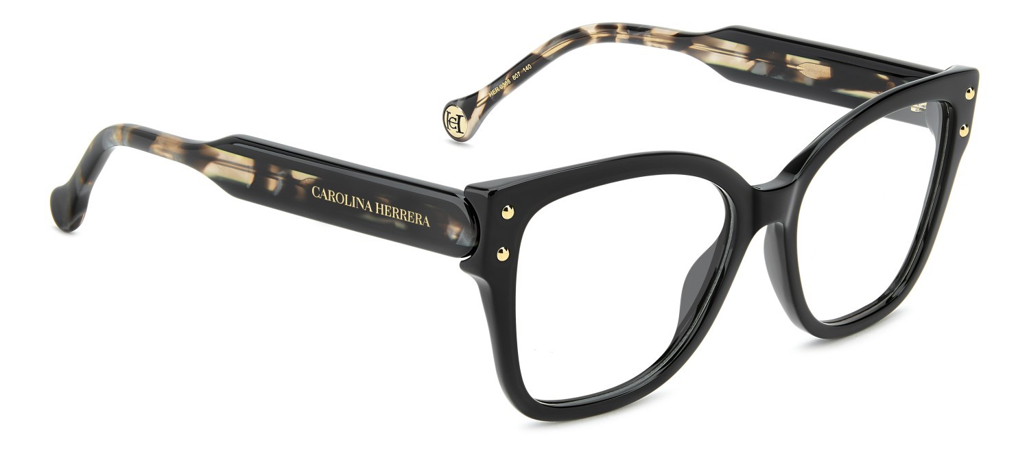 Occhiali da vista Carolina Herrera Her 0368 111814 807 colore black forma quadrato 