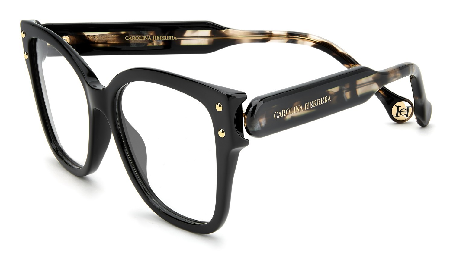 Occhiali da vista Carolina Herrera Her 0368 111814 807 colore black forma quadrato 