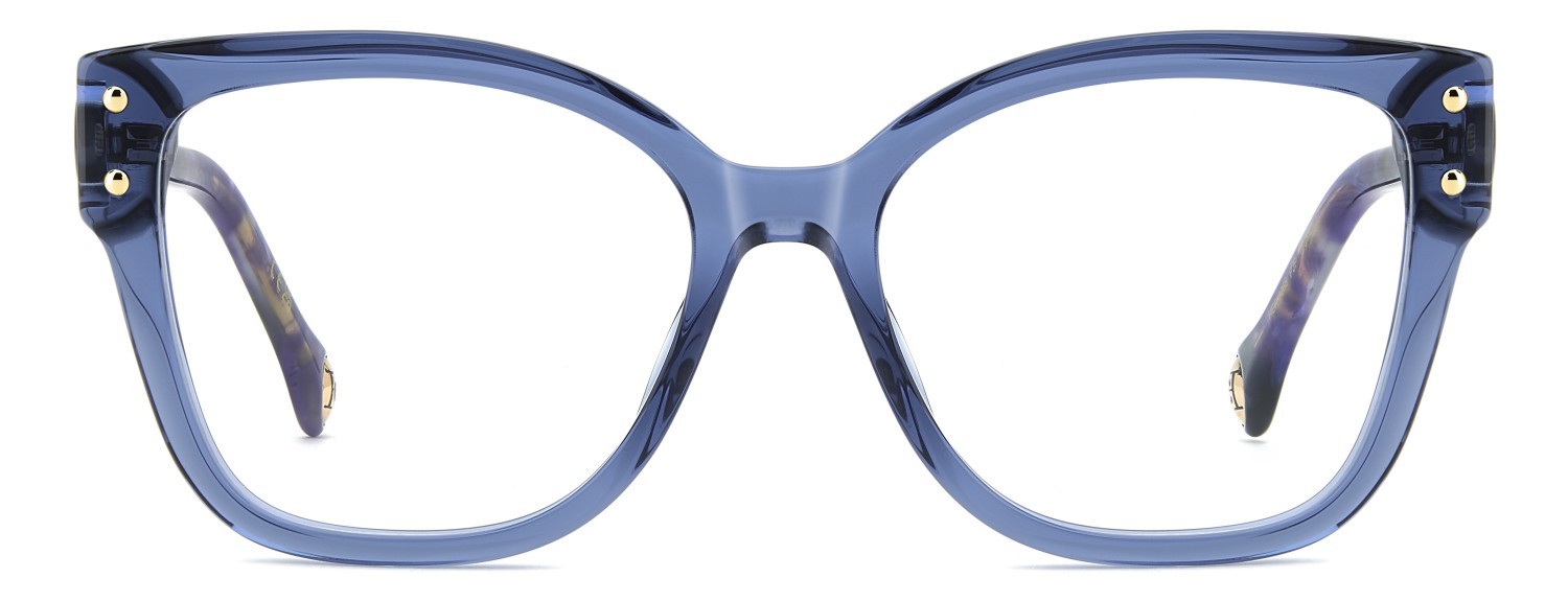 Eyeglasses Carolina Herrera Her 0368 111814 PJP color blue shape square 