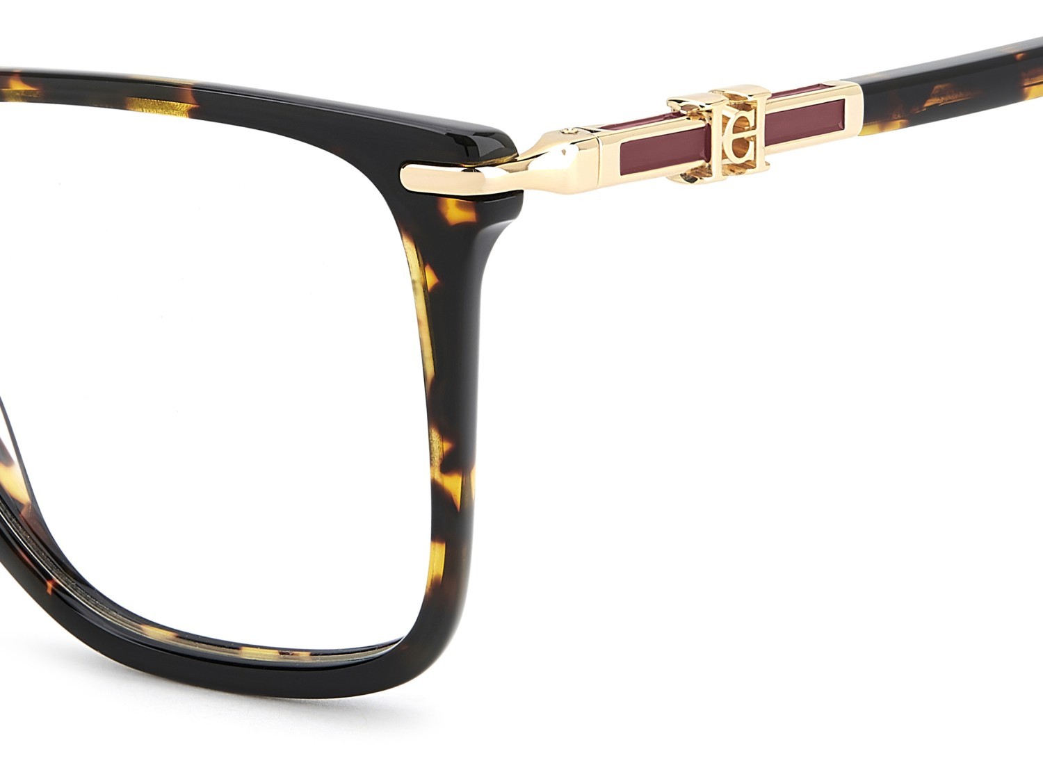 Eyeglasses Carolina Herrera Her 0382 111816 086 color havana shape square 