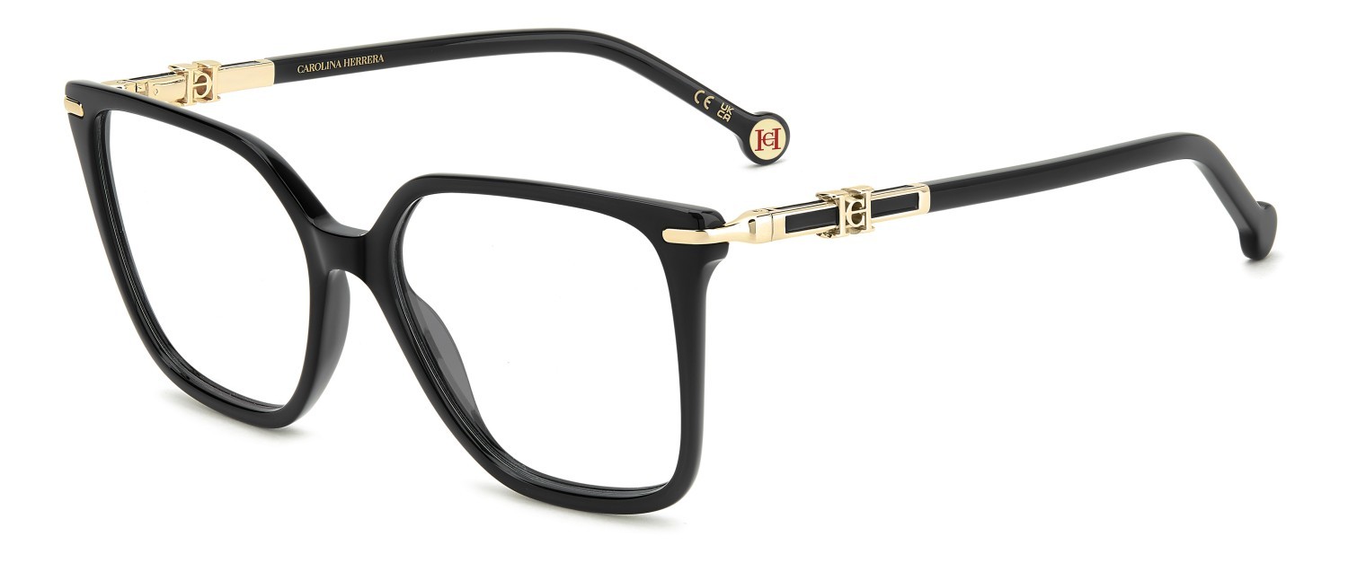 Occhiali da vista Carolina Herrera Her 0382 111816 807 colore black forma quadrato 