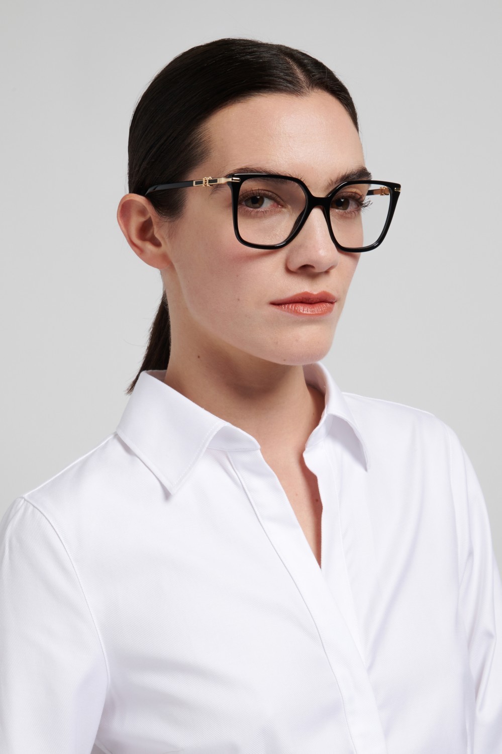 Occhiali da vista Carolina Herrera Her 0382 111816 807 colore black forma quadrato 