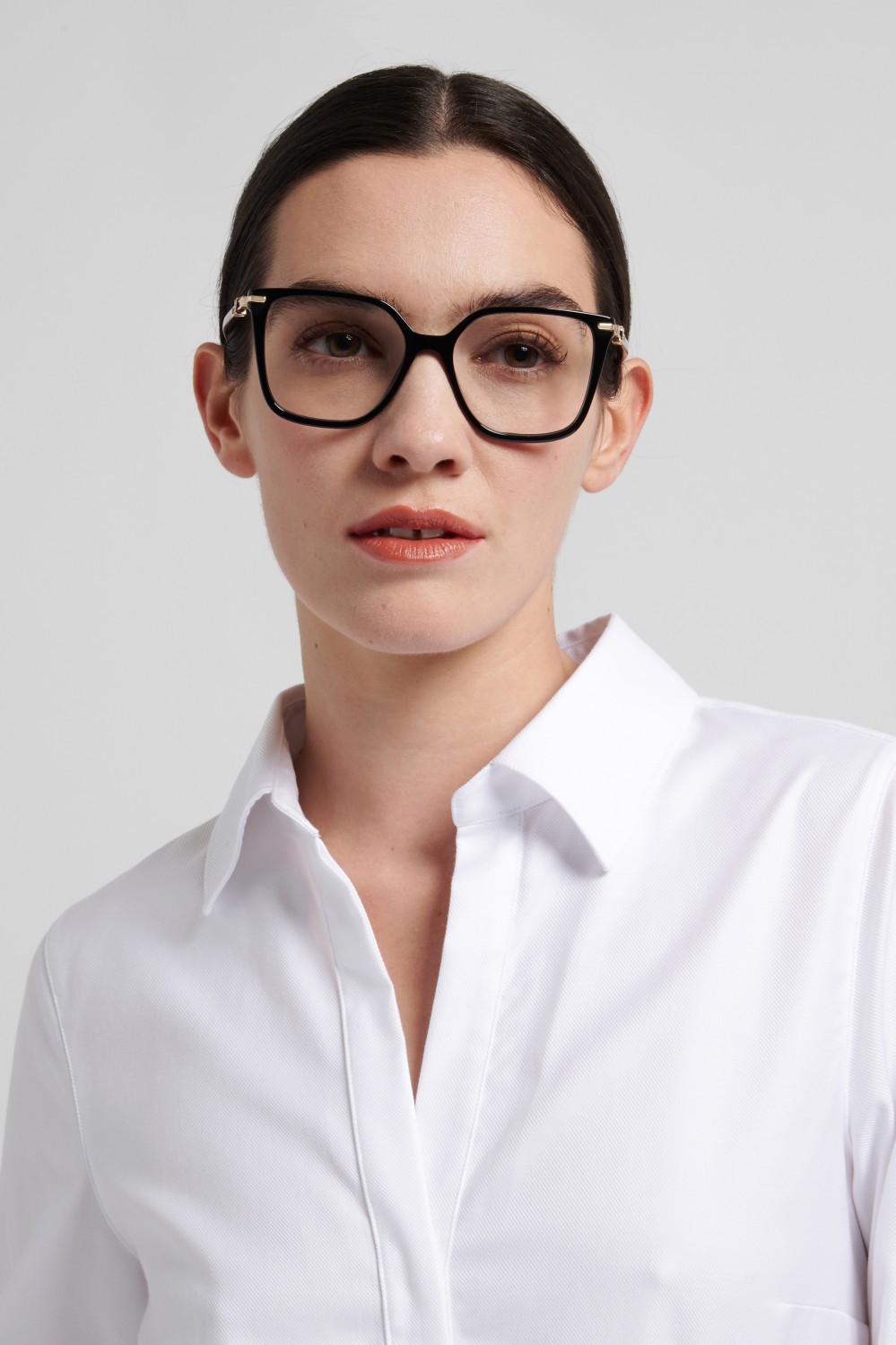 Occhiali da vista Carolina Herrera Her 0382 111816 807 colore black forma quadrato 
