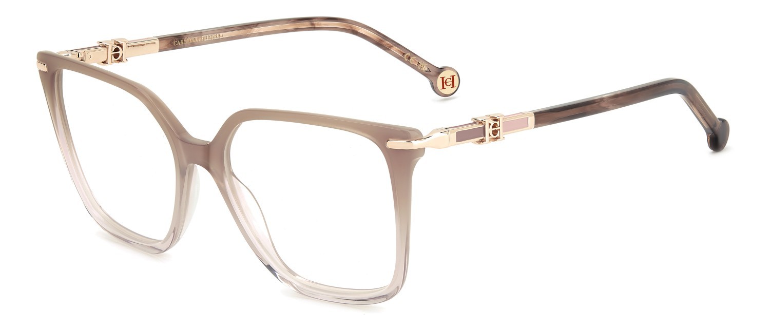 Eyeglasses Carolina Herrera Her 0382 111816 FWM color nude shape square 